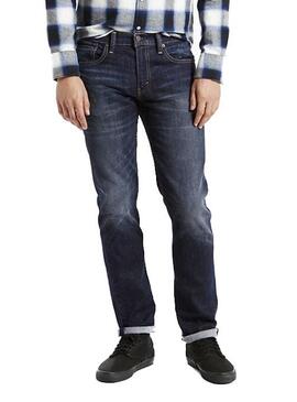 Pantalon Jeans Levis 511 Slim Bleu Oscuro pour Homme