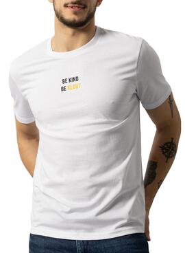 T-Shirt Klout Recycler Blanc pour Homme et Femme
