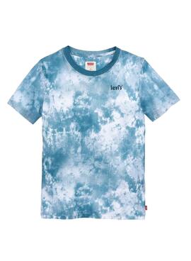 T-Shirt Levis Graphic Imprimer Bleu Pour Garçon