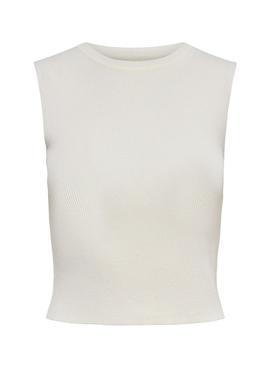 T-Shirt Only Majli Blanc Pour Femme