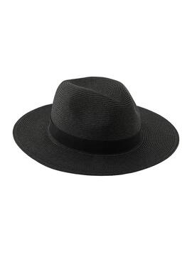 Chapeau Pieces Vyra Trenzado Noire pour Femme