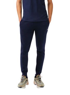 Pantalon Lacoste Jogging Basic Bleu pour Homme
