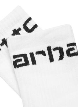 Chaussettes Carhartt Socks Blanc Pour Homme