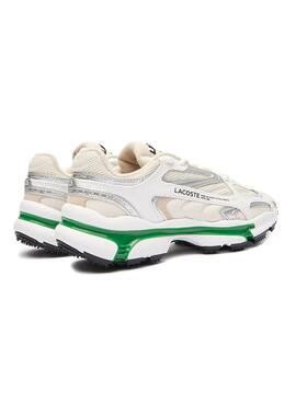 Chaussures Lacoste L003 2K24 Blanc Vert Femme