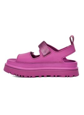 Sandales UGG Goldenglow Fuchsia pour femme