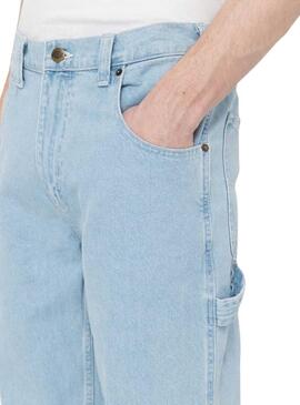 Pantalon Jeans Dickies Garyville Denim Bleu Pour Homme