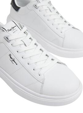 Chaussures Pepe Jeans Eaton Basic Blanc pour Homme