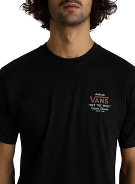 T-shirt Vans Holder Noir Pour Homme