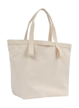 Sac Tommy Jeans Hot Summer Tote Beige pour femme