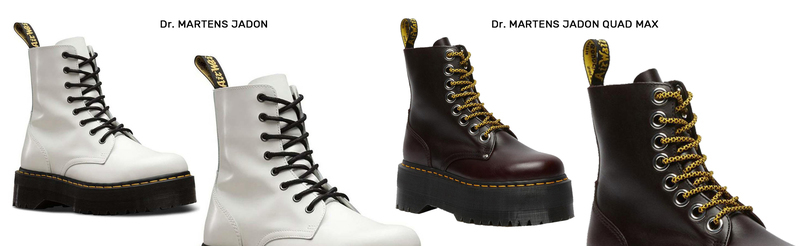 Nouvelles bottes Martens Platform sur Trendclic