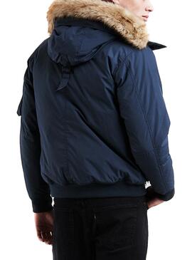 Bomber Levis Davidson Bleu
