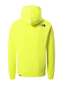 Sweat The North Face Standard Jaune Homme