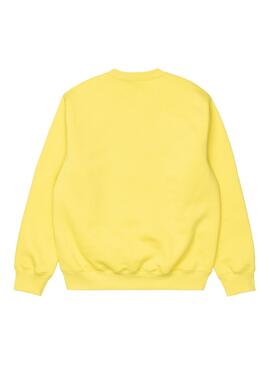 Sweat Carhartt Sweat Jaune pour Homme