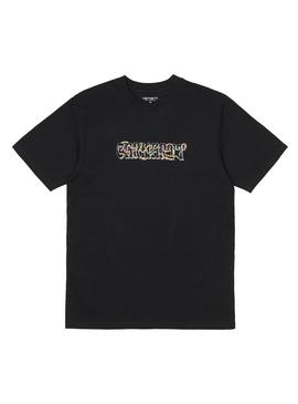 T-Shirt Carhartt Tansmission Noire pour Homme