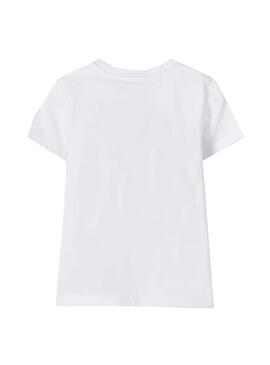 T-Shirt Name It Fasho Blanc pour Garçon