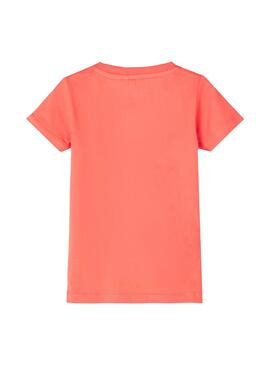 T-Shirt Name It Hafun Orange pour Fille