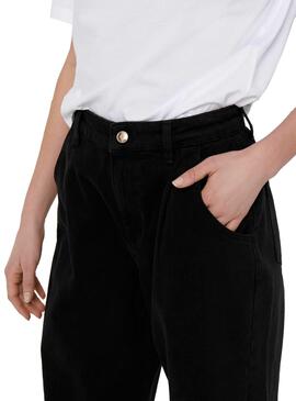 Jeans Only Verna Ballon Noir Femme