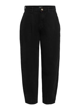 Jeans Only Verna Ballon Noir Femme