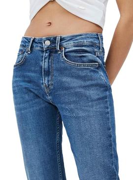 Jeans Pepe Jeans Mary Bleu pour Femme