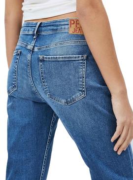Jeans Pepe Jeans Mary Bleu pour Femme