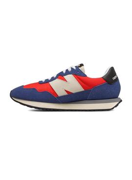 Baskets New Balance 237 Rouge pour Homme