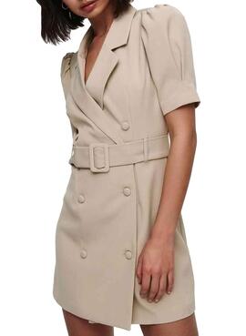 Robe Only Beige Astrid pour Femme