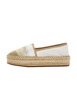 Espadrilles Tommy Hilfiger Gradient Blanc Femme