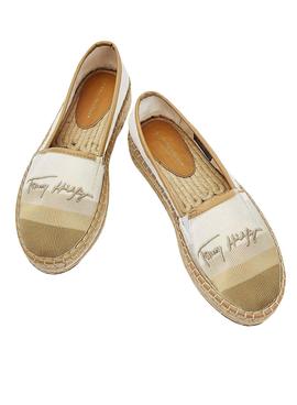 Espadrilles Tommy Hilfiger Gradient Blanc Femme