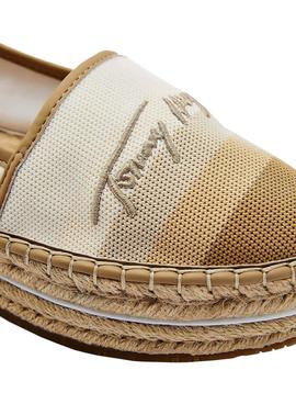 Espadrilles Tommy Hilfiger Gradient Blanc Femme