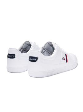 Sneakers Lacoste Europa Blanc pour Homme