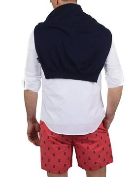 Slip de bain El Pulpo Print All-Over Delavé Rouge Homme