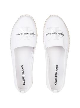 Espadrilles Calvin Klein Blanc Femme