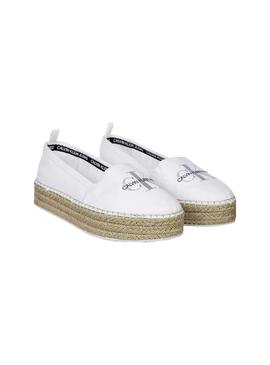 Espadrilles Calvin Klein Blanc Femme