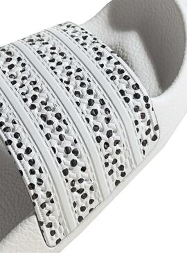 Flip flops Adidas Adilette Blanc pour Femme