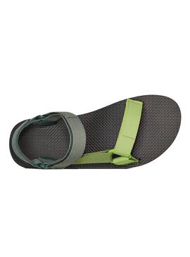 Sandales Teva Original  Universal Vert Homme