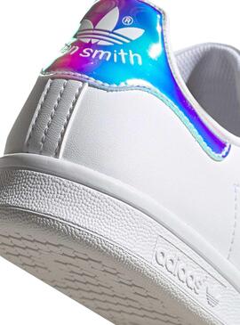 Baskets Adidas Stan Smith Blanc pour Garçon Fille