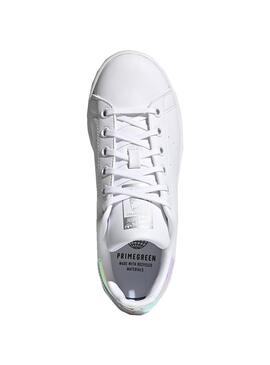 Baskets Adidas Stan Smith Blanc pour Garçon Fille