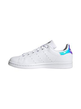 Baskets Adidas Stan Smith Blanc pour Garçon Fille