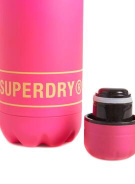 Bouteille d'eau Superdry Passenger Pink pour Femme