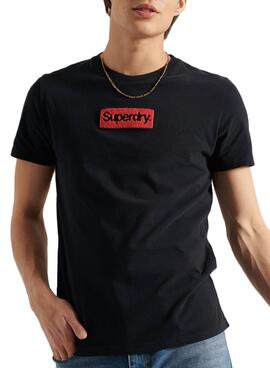 T-Shirt Superdry Workwear Noire pour Homme