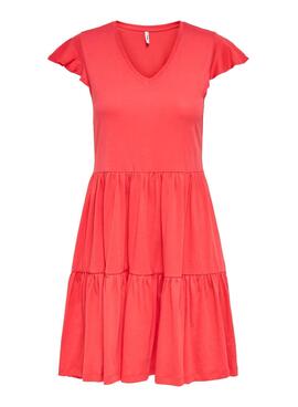 Robe Only May Life Coral pour Femme