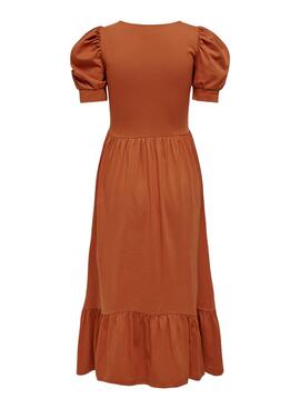 Robe Only May Life Marron pour Femme