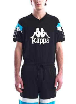 T-Shirt Kappa Edwin Noire pour Homme