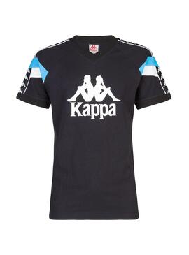 T-Shirt Kappa Edwin Noire pour Homme