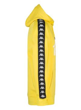 Sweat Kappa Hurtados Jaune pour Homme