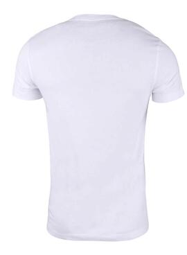 T-Shirt Calvin Klein Monogram Blanc Homme