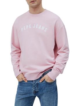 Sweat Pepe Jeans Malik Rose pour Homme