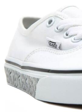 Baskets Vans Authentic Blanc Zebra pour Fille