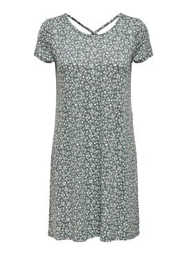 Robe Only Bera Back Lace Vert pour Femme