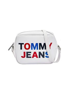 Sac à main Tommy Jeans Camera Bag Blanc pour Femme